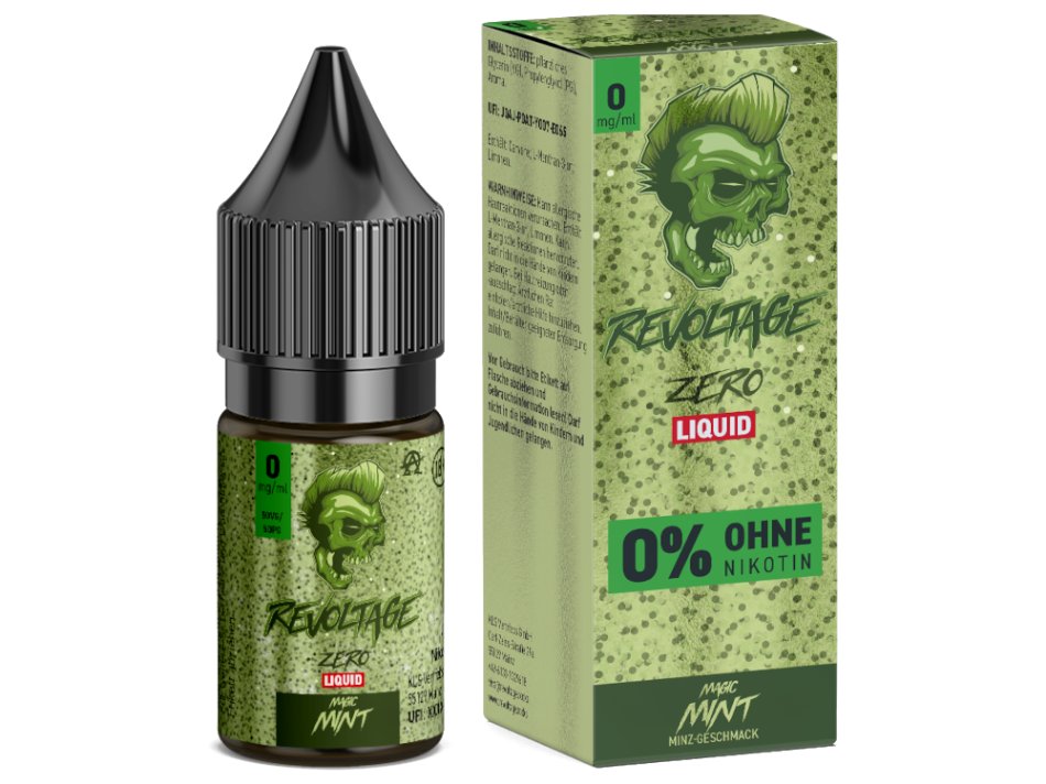 Revoltage - Hybrid Nikotinsalz Liquid - Magic Mint - 0mg/ml