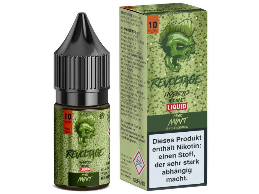 Revoltage Magic Mint Hybrid Nikotinsalz Liquid 10mg/ml & 20mg/ml - E-Zigaretten Genuss