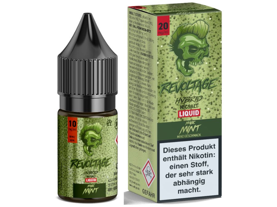 Revoltage Magic Mint Hybrid Nikotinsalz Liquid 10mg/ml & 20mg/ml - E-Zigaretten Genuss