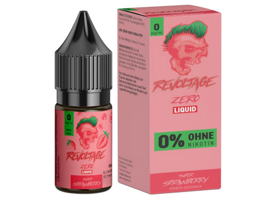 Revoltage  - Hybrid Nikotinsalz Liquid - Super Strawberry - 0mg