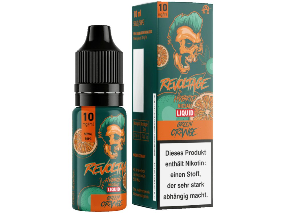 Revoltage - Hybrid Nikotinsalz Liquid - 10mg/ml - 20mg/ml