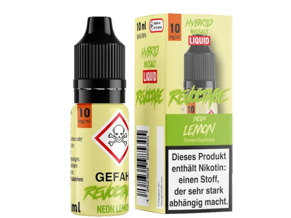 Revoltage - Hybrid Nikotinsalz Liquid - Neon Lemon - 10mg/ml - 20mg/ml