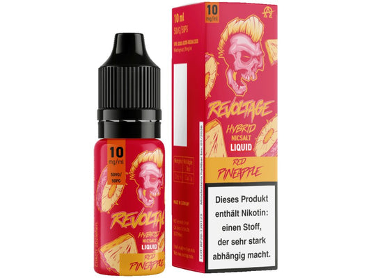 Revoltage - Hybrid Nikotinsalz Liquid - Red Pineapple - 10mg/ml - 20mg/ml