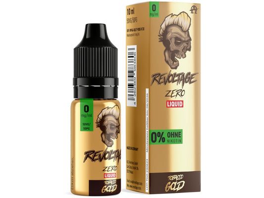 Revoltage - Hybrid Nikotinsalz Liquid - Tobacco Gold - 0mg