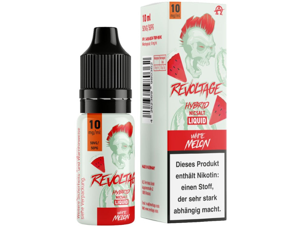 Revoltage - Hybrid Nikotinsalz Liquid - White Melon - 10mg/ml - 20mg/ml