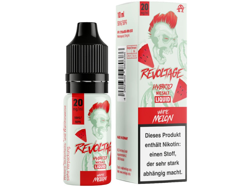 Revoltage - Hybrid Nikotinsalz Liquid - White Melon - 10mg/ml - 20mg/ml