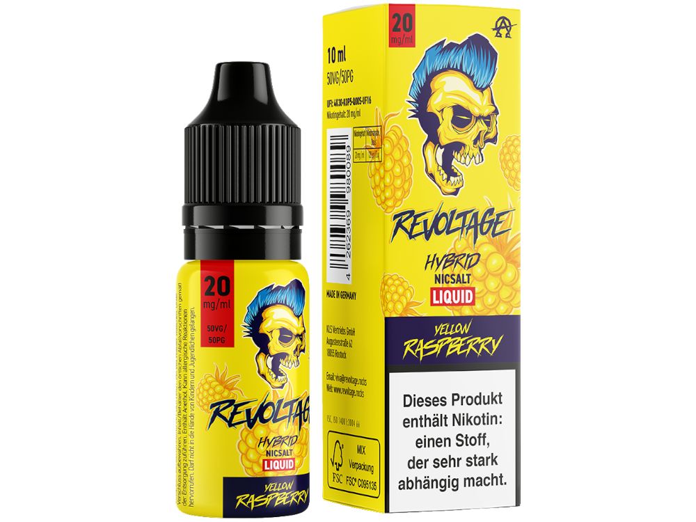 Revoltage - Hybrid Nikotinsalz Liquid - 10mg/ml - 20mg/ml