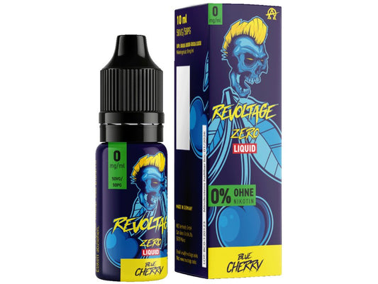 Revoltage - Hybrid Nikotinsalz Liquid - Blue Cherry - 0mg