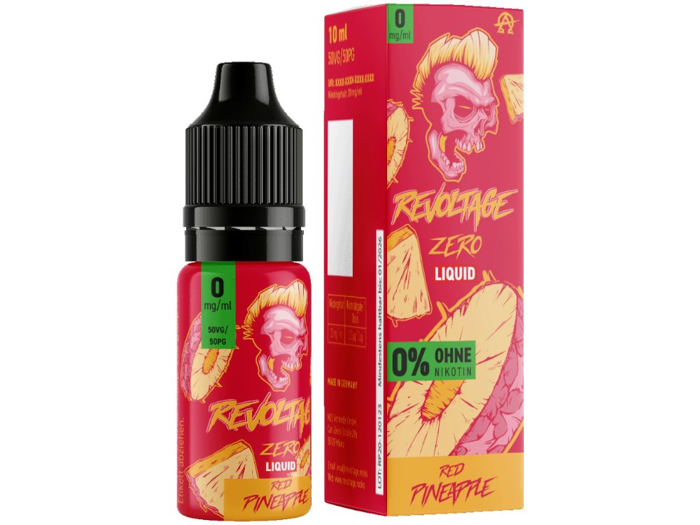 Revoltage - Hybrid Nikotinsalz Liquid - Red Pineapple - 0mg