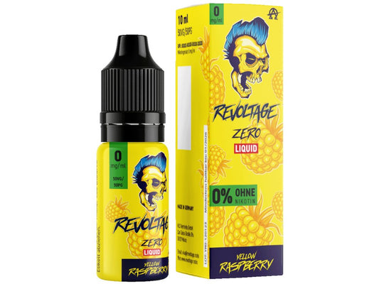Revoltage - Hybrid Nikotinsalz Liquid - Yellow Raspberry - 0mg