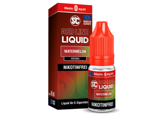 SC - Red Line - Watermelon - Nikotinsalz Liquid - Intensiver Wassermelonen-Geschmack