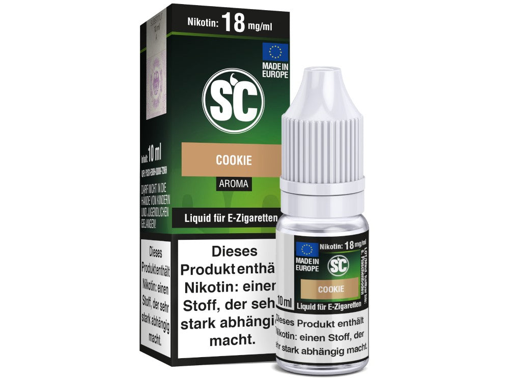 SC Liquid Cookie – Cremiges Keks-Aroma für ein intensives Dampferlebnis
