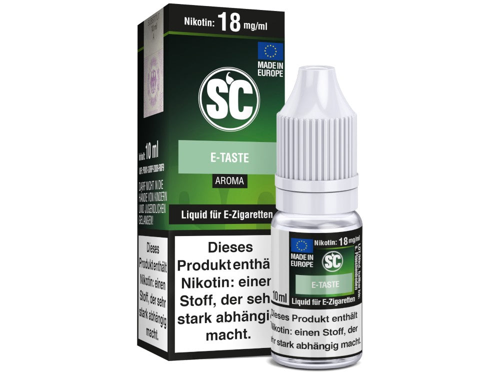 SC Liquid E-Taste – Intensives E-Zigaretten Liquid für einzigartigen Geschmack