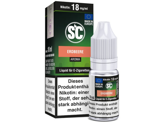 SC Liquid Erdbeere – Fruchtiger Erdbeergeschmack für maximalen Genuss
