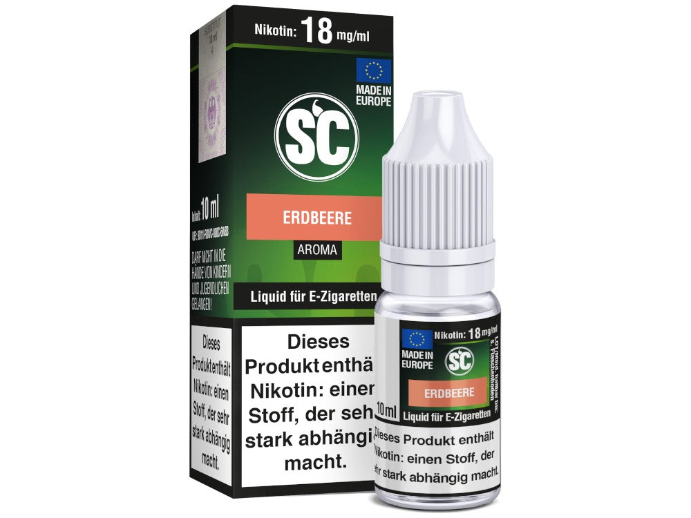 SC Liquid Erdbeere – Fruchtiger Erdbeergeschmack für maximalen Genuss