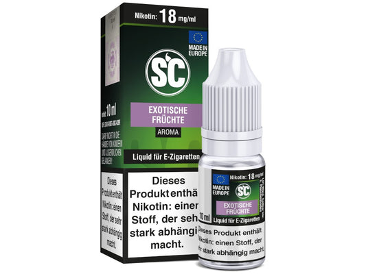 SC Liquid Exotische Früchte – Intensiver Geschmack exotischer Früchte