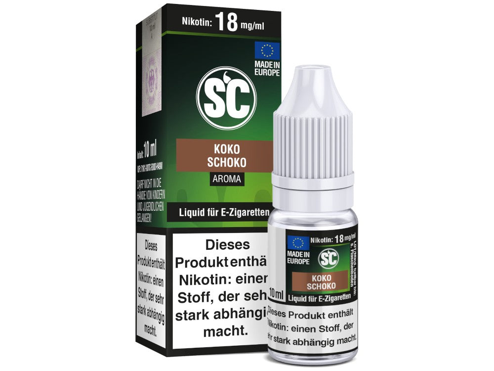 SC Liquid Kokos Schokolade – Cremige Schokolade trifft auf exotische Kokosnote