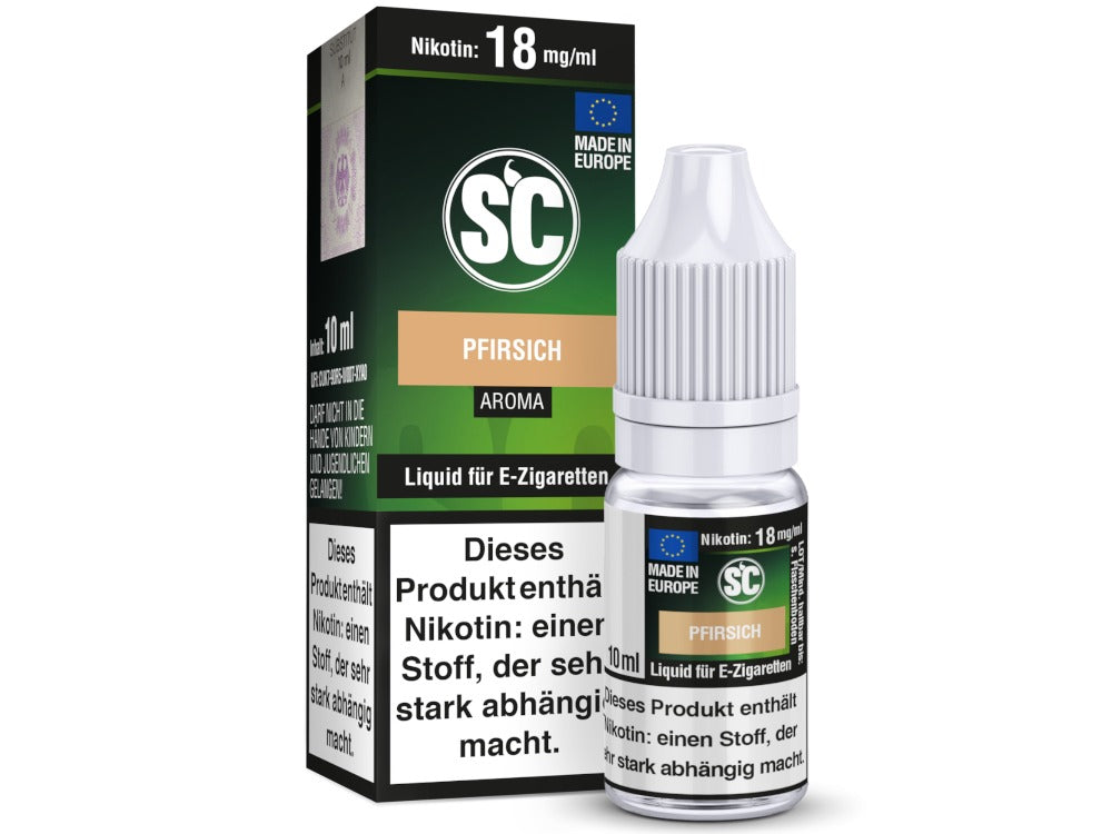 SC Liquid Pfirsich – Saftiger Pfirsichgeschmack für intensiven Genuss