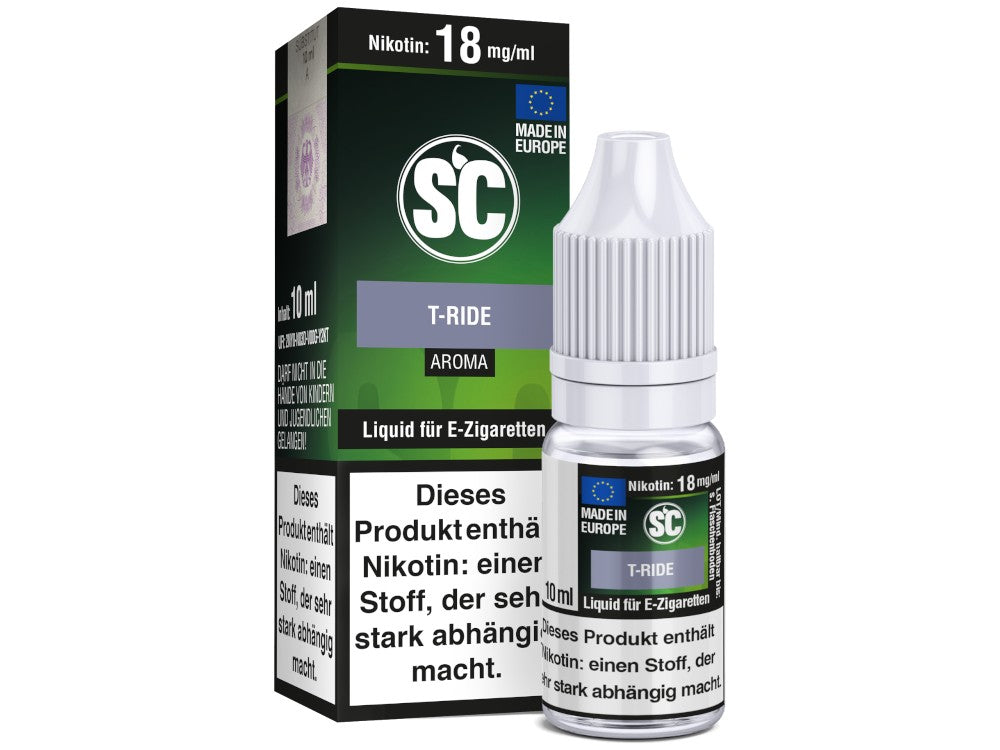 SC Liquid T-Ride – Intensiver Geschmack für ein fruchtiges und erfrischendes Dampfen