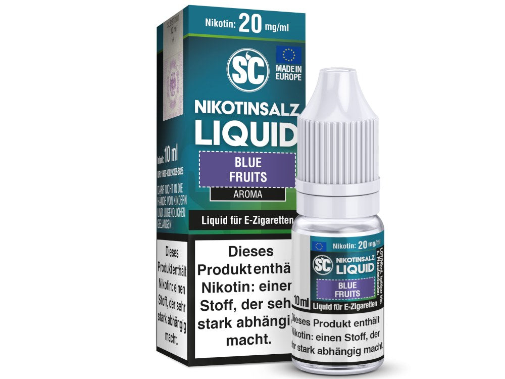 SC - Blue Fruits - E-Zigaretten Nikotinsalz Liquid