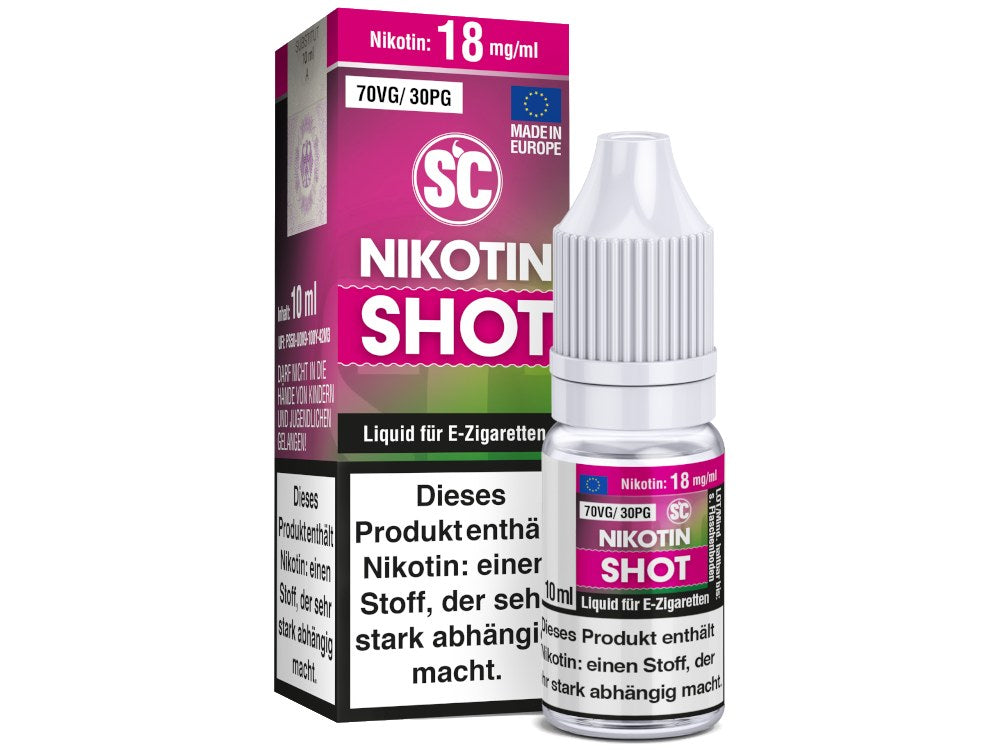 SC - 10ml Nikotin Shot - 70VG/30PG