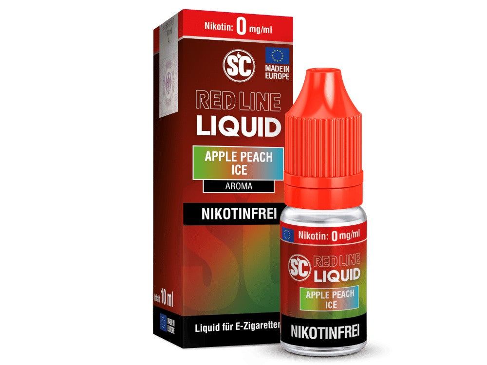 SC - Red Line - Apple Peach Ice - Nikotinsalz