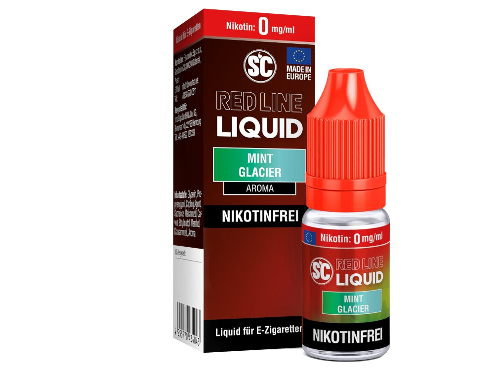 SC Red Line Mint Glacier Nikotinsalz Liquid – Intensiver Minzgeschmack