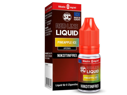 SC Red Line Pineapple Ice Nikotinsalz Liquid – Tropische Ananas mit erfrischendem Ice-Kick