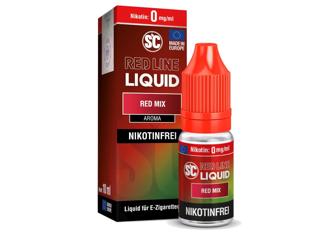 SC Red Line Red Mix - Nikotinsalz Liquid Mit Himbeer-Brombeer-Erdbeer-Mix