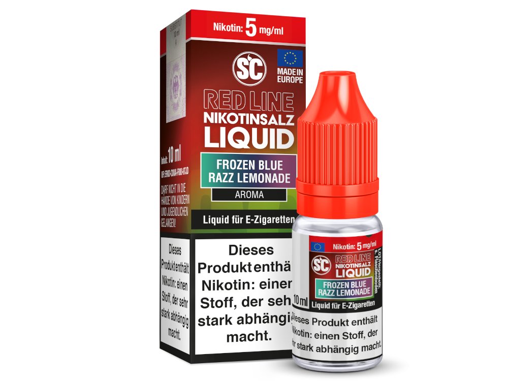 SC - Red Line - Frozen Blue Razz Lemonade - Nikotinsalz