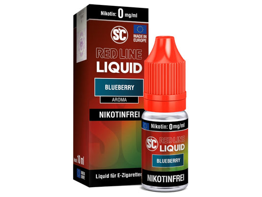 SC Red Line Nikotin Liquid - Blueberry