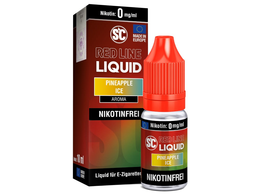 SC Red Line Nikotin Liquid - Pineapple Ice