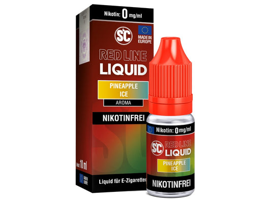 SC Red Line Nikotin Liquid - Pineapple Ice