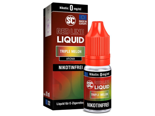 SC Red Line Nikotin Liquid - Triple Melon