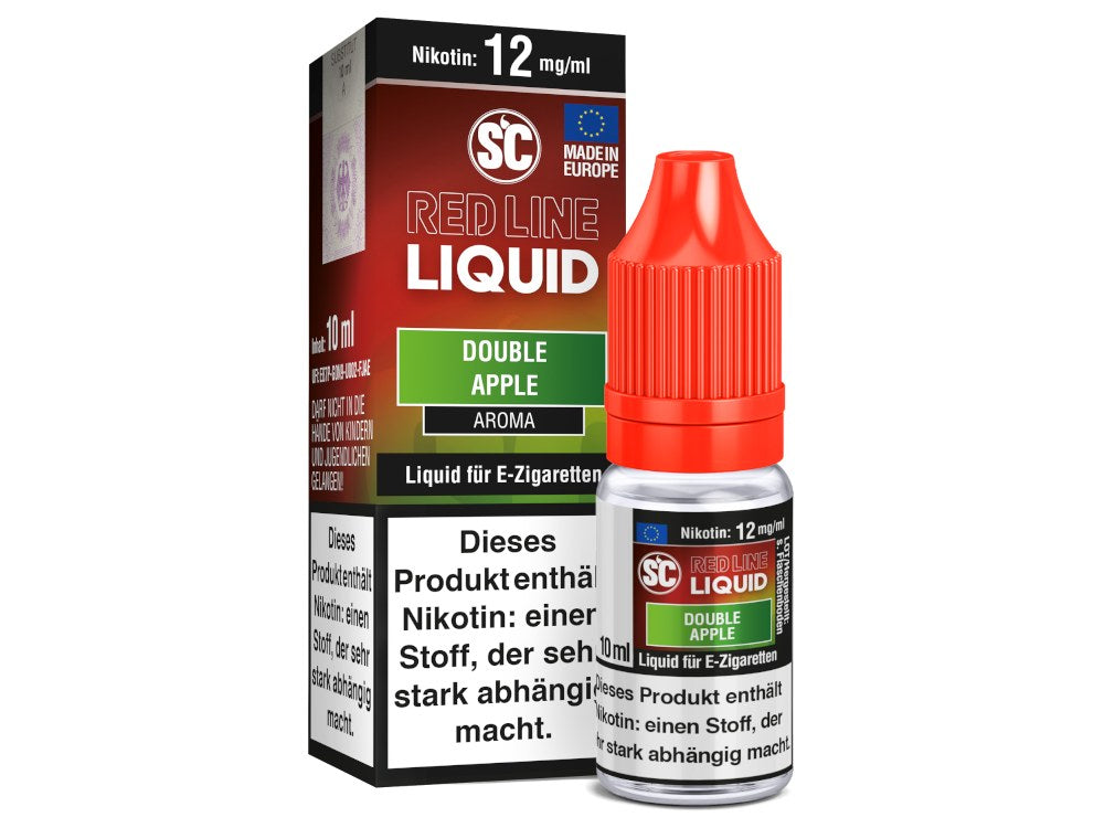SC Red Line Nikotin Liquid - Double Apple