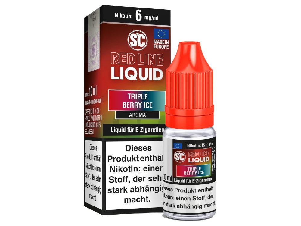 SC Red Line Triple Berry Ice Liquid – Fruchtige Beeren mit erfrischendem Ice-Kick