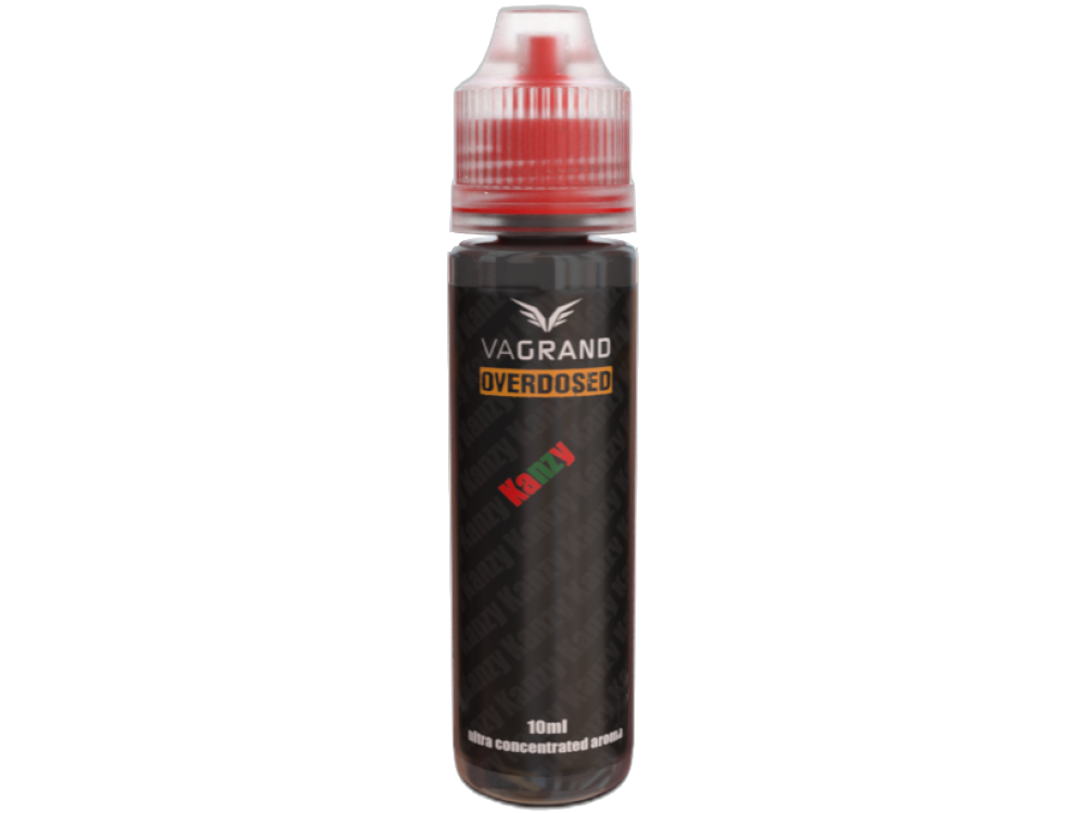 Vagrand Overdosed Aroma 10 ml Kanzy, details zur Produktsicherheit sowie Anwendungshinweisen für Dampfer.