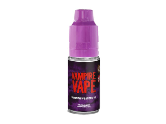 Vampire Vape Smooth Western E-Zigaretten Liquid – 10ml, 0-12 mg/ml Tabakgeschmack