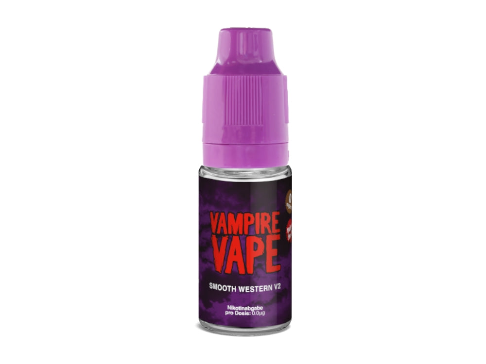 Vampire Vape Smooth Western E-Zigaretten Liquid – 10ml, 0-12 mg/ml Tabakgeschmack