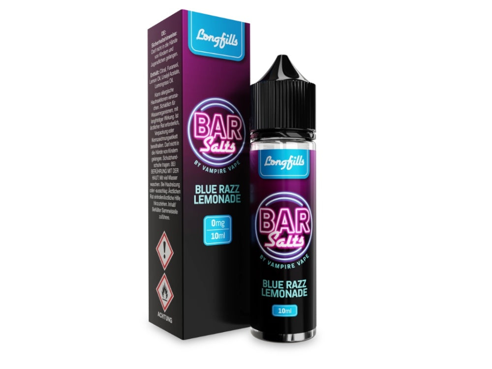 Vampire Vape - Bar Salts - Longfills 10 ml - Blue Razz Lemonade