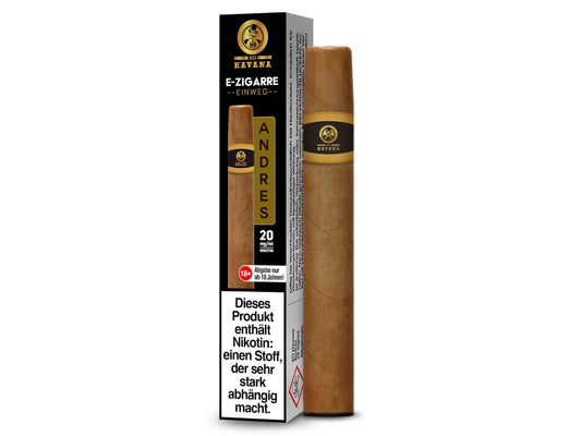 XO HAVANA - Cigar Vape Einweg E-Zigarette - Andres